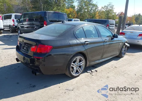 2013 BMW 550I xDrive из США, поврежденный, VIN WBAFU9C58DDY70715